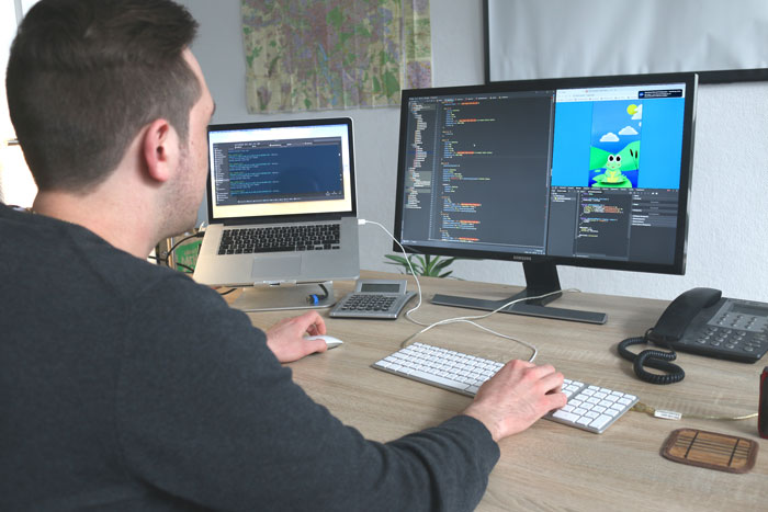 Programmieren von Spiel
